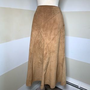 J. Jill High Quality Leather Skirt
